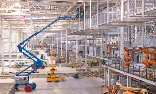 北米BMW自動車組立製造工場建設増築工事