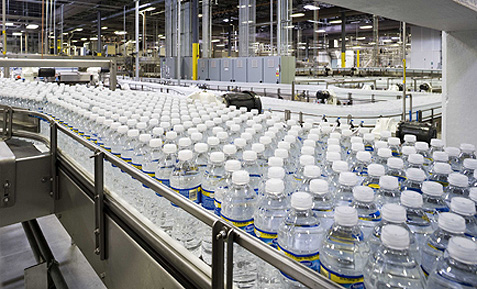 アメリカ環境対策認証（LEED）ネスレ 飲料水ボトリング工場建設工事